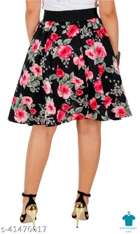 Product Name: *Ravishing Unique Women Western Skirts*Fabric: CrepePattern: PrintedMultipack: 2 - size- 28
