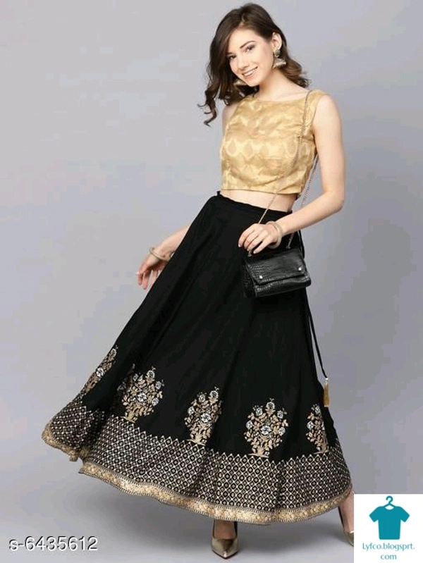 Product Name: *Stylish printed Women's Skirts* - size- 40