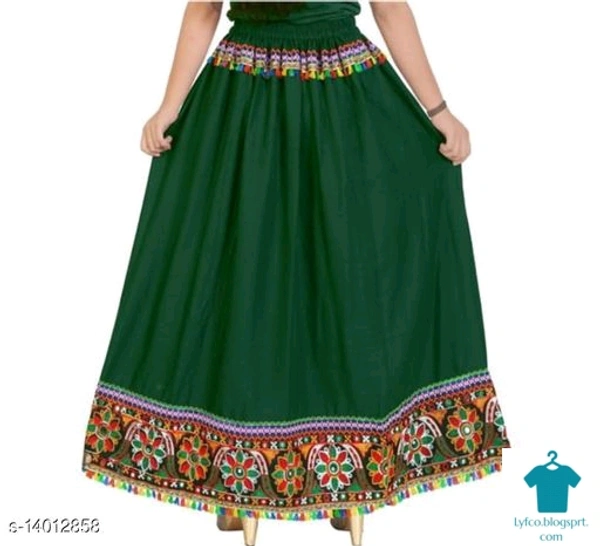 Product Name: *Fancy Trendy Women Western Skirts*Fabric: RayonPattern: EmbroideredMultipack: 1 - 36