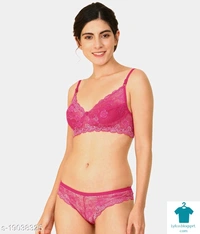 Product Name: *Women's Lingerie Sets*Top Fabric: LaceBottom Fabric: LacePrint or Pattern Type: LaceMultipack: 2 - 36B