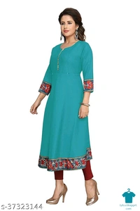 Product Name: *Adrika Drishya  Maternity Kurtis* - colour- Dark green