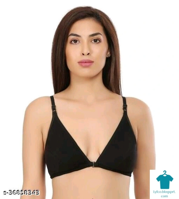Product Name: *QUANTO WEARS MATERNITY BRA FRONT OPEN 02*Fabric: Cotton BlendMultipack: 3 - size- 30B