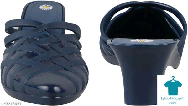 Product Name: *M ROCK PVC Slip On Heel Sandals for Women Slipper Sandals Foot Wear Daily-Use Washable Chappals*Material: SyntheticFastening & Back Detail: Slip-OnPattern: SolidMultipack: 1 - IND- 3