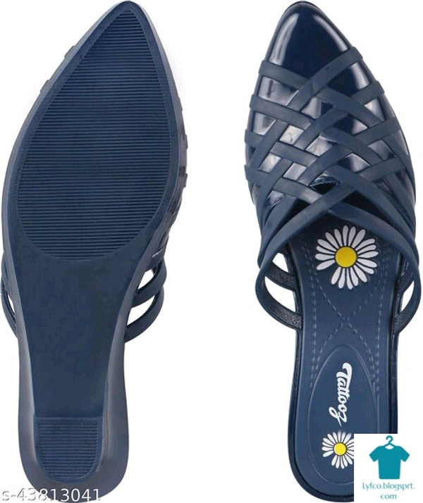 Product Name: *M ROCK PVC Slip On Heel Sandals for Women Slipper Sandals Foot Wear Daily-Use Washable Chappals*Material: SyntheticFastening & Back Detail: Slip-OnPattern: SolidMultipack: 1 - IND- 3