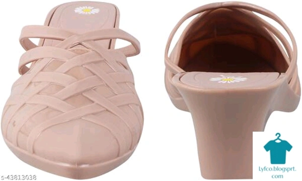 Product Name: *M ROCK PVC Slip On Heel Sandals for Women Slipper Sandals Foot Wear Daily-Use Washable Chappals*Material: SyntheticFastening & Back Detail: Slip-OnPattern: SolidMultipack: 1 - IND-7