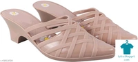 Product Name: *M ROCK PVC Slip On Heel Sandals for Women Slipper Sandals Foot Wear Daily-Use Washable Chappals*Material: SyntheticFastening & Back Detail: Slip-OnPattern: SolidMultipack: 1 - IND-7