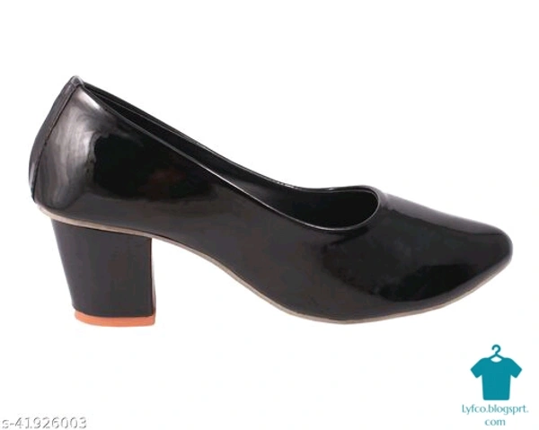 Product Name: *Latest Women Heels*Material: Syntethic LeatherSole Material: EvaPattern: SolidMultipack: 1 - IND-6
