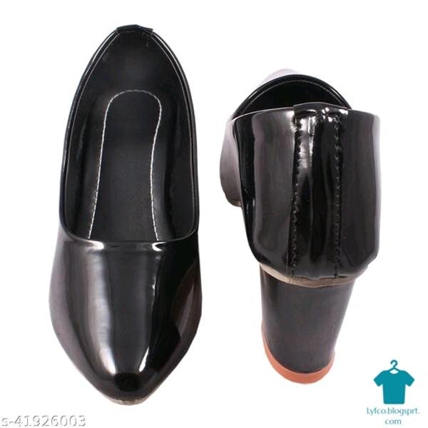 Product Name: *Latest Women Heels*Material: Syntethic LeatherSole Material: EvaPattern: SolidMultipack: 1 - IND-6