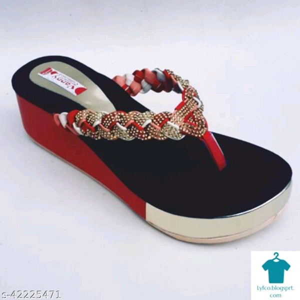 Product Name: *Latest Women Heels*Material: VelvetSole Material: RubberPattern: SolidMultipack: 1 - IND-6