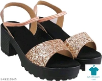Product Name: *New Trendy Heels Wedges For Women/Girl*Material: Syntethic LeatherSole Material: SyntheticPattern: EmbellishedMultipack: 1 - IND-8