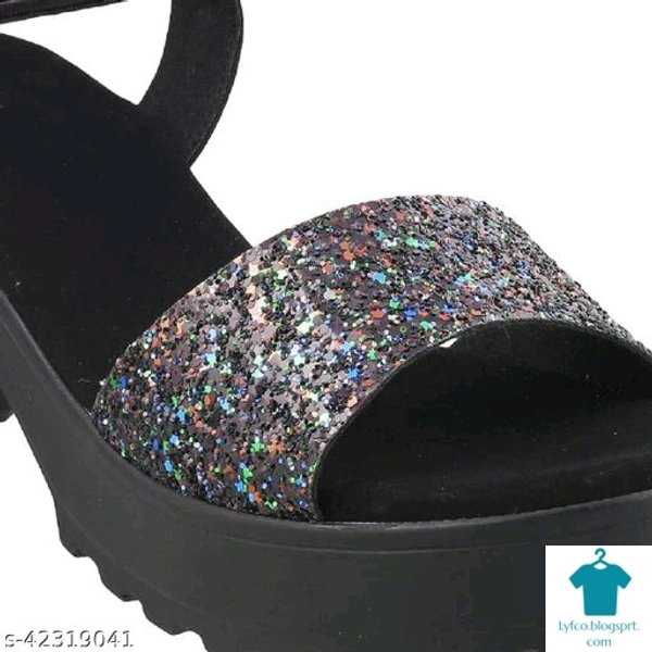 Product Name: *New Trendy Heels Wedges For Women/Girl*Material: Syntethic LeatherSole Material: SyntheticPattern: EmbellishedMultipack: 1 - IND-4