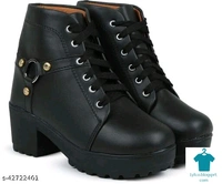 Product Name: *New Trendy, Stylish , Girl's High Heel , Comfortable and Fashionble ,Out Door , Boot Shoe's For Women/Girls , Ankle Length , LightWeight , Lace Up Casual , Boot For Women/Girls Boots For Women*Material: SyntheticSole Material: RubberPattern: Woven DesignFastening & Back Detail: Lace-UpMultipack: 1 - size- 4