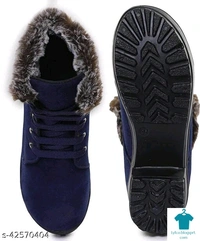 Product Name: *Womens & Girls Fur Casual Stylish Boots *Material: SyntheticSole Material: PvcPattern: SolidFastening & Back Detail: Lace-UpMultipack: 1 - 8