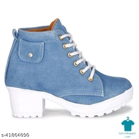 Product Name: *Versatile Women Boots*Material: Syntethic LeatherSole Material: PvcPattern: SolidFastening & Back Detail: Lace-UpMultipack: 1 - 8