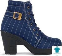 Product Name: *Attractive Women's Synthetic Blue Boots*Material: SyntheticSole Material: RubberPattern: PrintedMultipack: 1 - 4