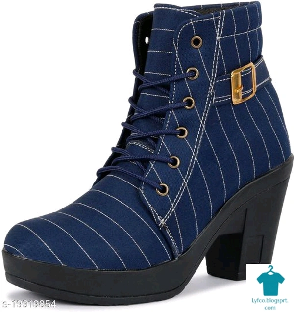 Product Name: *Attractive Women's Synthetic Blue Boots*Material: SyntheticSole Material: RubberPattern: PrintedMultipack: 1 - 6