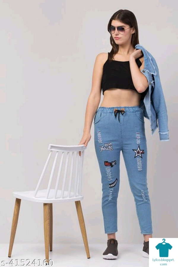 Product Name: *Denim Set Jacket and Jeans pant*Top Fabric: DenimBottom Fabric: DenimSleeve Length: Long SleevesMultipack: 1 - XL