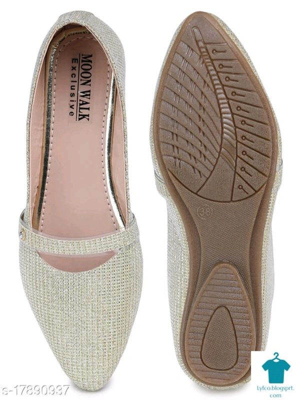 Product Name: *Moonwalk Bellies For Women (golden)*Moonwalk Bellies For Women (golden) - IND-5