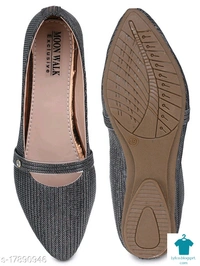 Product Name: *Moonwalk Bellies For Women (black)*Moonwalk Bellies For Women (black) - IND-7