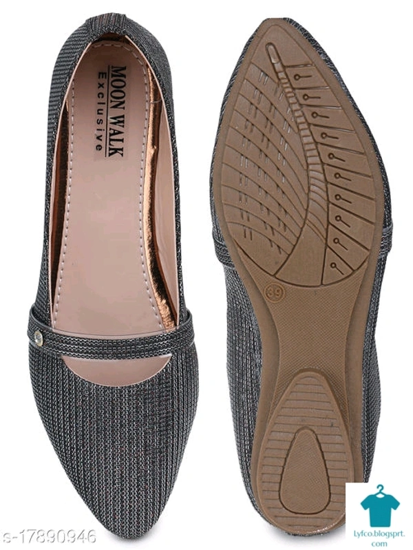 Product Name: *Moonwalk Bellies For Women (black)*Moonwalk Bellies For Women (black) - IND-7