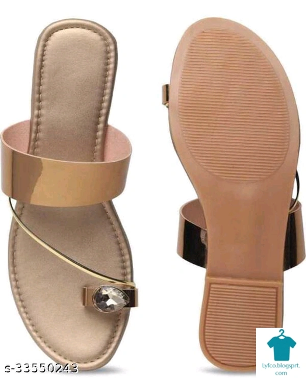 Product Name: *Voguish Women Flats*Material: SyntheticSole Material: TprPattern: SolidFastening & Back Detail: Slip-OnMultipack: 1 - IND-6