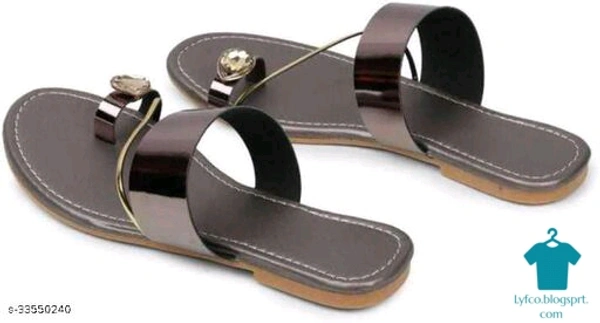 Product Name: *Voguish Women Flats*Material: SyntheticSole Material: TprPattern: SolidFastening & Back Detail: Slip-OnMultipack: 1 - IND-5