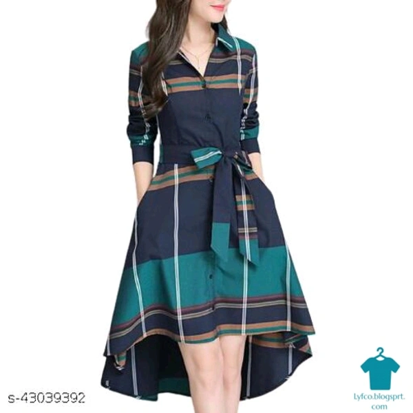 Product Name: *Comfy Glamorous Women Dresses*Fabric: CrepeSleeve Length: Three-Quarter SleevesPattern: PrintedMultipack: 1 - M