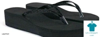 Product Name: *Latest stylish women shimmer flip flop*Material: PUSole Material: EVAFastening & Back Detail: Slip-OnPattern: SolidMultipack: 1 - IND-5