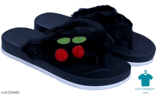 Product Name: *WMK Women's Slippers Indoor House or Outdoor Latest Fashion Casual FlipFlop Slipper For Women and Girls*Material: PUSole Material: PVCFastening & Back Detail: Open BackPattern: SolidMultipack: 1 - IND-3