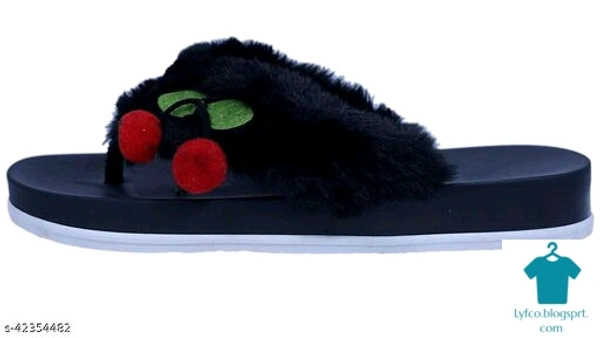 Product Name: *WMK Women's Slippers Indoor House or Outdoor Latest Fashion Casual FlipFlop Slipper For Women and Girls*Material: PUSole Material: PVCFastening & Back Detail: Open BackPattern: SolidMultipack: 1 - IND-3