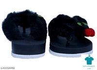 Product Name: *WMK Women's Slippers Indoor House or Outdoor Latest Fashion Casual FlipFlop Slipper For Women and Girls*Material: PUSole Material: PVCFastening & Back Detail: Open BackPattern: SolidMultipack: 1 - IND-6