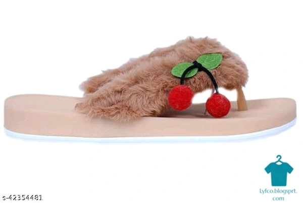 Product Name: *WMK Women's Slippers Indoor House or Outdoor Latest Fashion Casual FlipFlop Slipper For Women and Girls*Material: PUSole Material: PVCFastening & Back Detail: Open BackPattern: SolidMultipack: 1 - IND-6