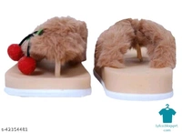 Product Name: *WMK Women's Slippers Indoor House or Outdoor Latest Fashion Casual FlipFlop Slipper For Women and Girls*Material: PUSole Material: PVCFastening & Back Detail: Open BackPattern: SolidMultipack: 1 - IND-6