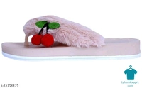 Product Name: *WMK Women's Slippers Indoor House or Outdoor Latest Fashion Casual FlipFlop Slipper For Women and Girls*Material: PUSole Material: PVCFastening & Back Detail: Open BackPattern: SolidMultipack: 1 - IND-6