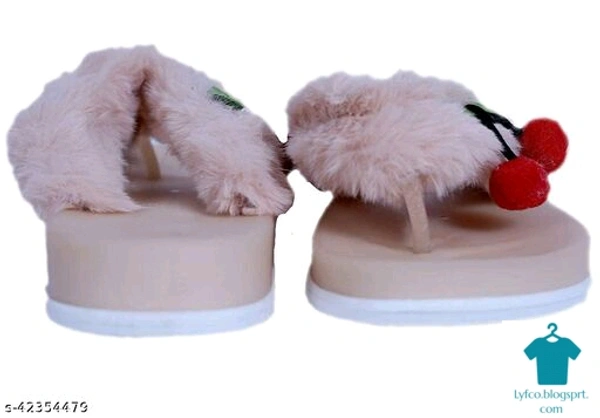 Product Name: *WMK Women's Slippers Indoor House or Outdoor Latest Fashion Casual FlipFlop Slipper For Women and Girls*Material: PUSole Material: PVCFastening & Back Detail: Open BackPattern: SolidMultipack: 1 - IND-6