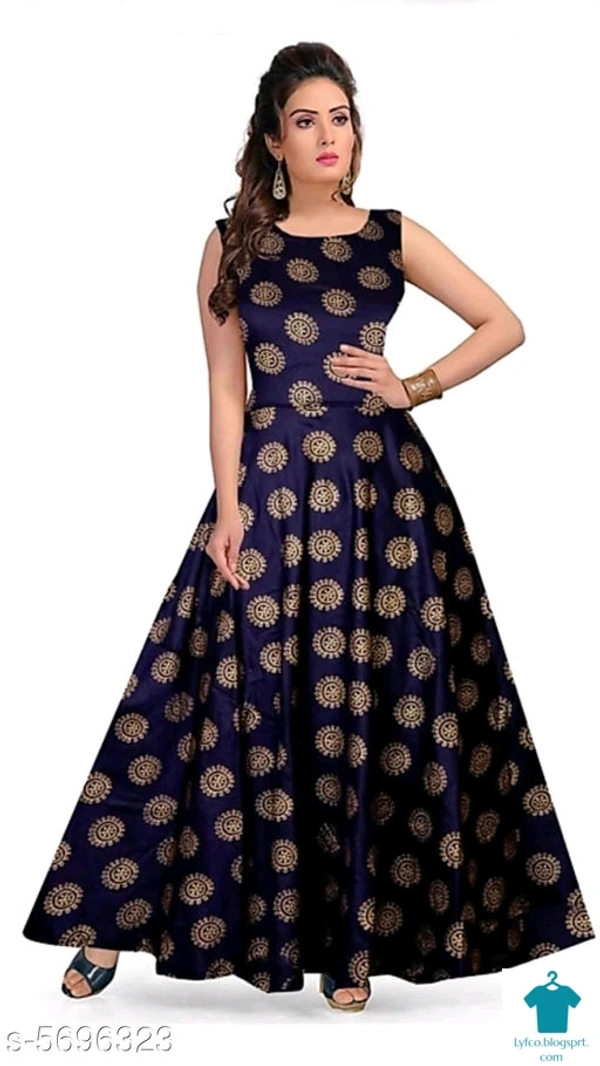 Product Name: *Trendy Women Stylish Gowns* - M