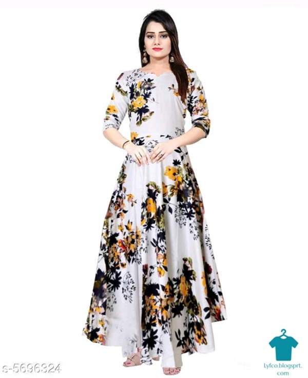 Product Name: *Trendy Women Stylish Gowns* - XXL