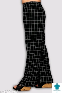 Product Name: *Stylish Modern Women Palazzos*Fabric: RayonPattern: PrintedMultipack: 1 - 36