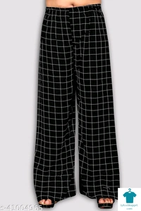 Product Name: *Stylish Modern Women Palazzos*Fabric: RayonPattern: PrintedMultipack: 1 - 36