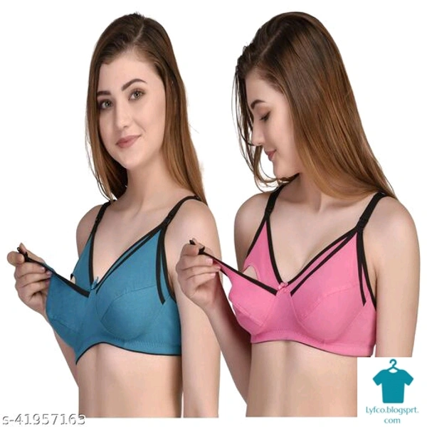 Product Name: *Comfy Women Feeding Bra*Fabric: PolycottonMultipack: 2 - 30C