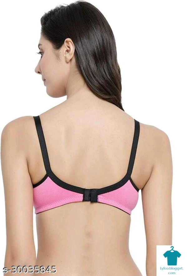 Product Name: *Glitchy Women's Cotton Multicolor Non-Padded Feeding Bra/Nursing Bra/Maternity Bra Combo - Pack of 3*Fabric: Cotton BlendMultipack: 6 - 40B