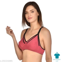 Product Name: *Glitchy Women's Cotton Multicolor Non-Padded Feeding Bra/Nursing Bra/Maternity Bra Combo - Pack of 3*Fabric: Cotton BlendMultipack: 6 - 32B