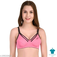 Product Name: *Glitchy Women's Cotton Multicolor Non-Padded Feeding Bra/Nursing Bra/Maternity Bra Combo - Pack of 3*Fabric: Cotton BlendMultipack: 6 - 40B