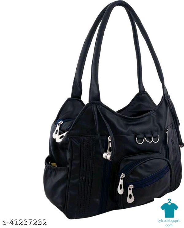 Product Name: *Elite Alluring Women Handbags*Material: PUNo. of Compartments: 2Pattern: SolidType: Shoulder bagMultipack: 1 - Free size