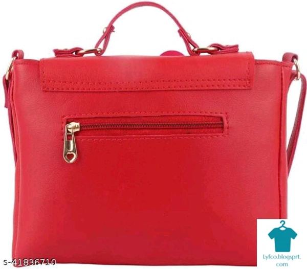 Product Name: *Ravishing Versatile Women Slingbags*Material: PUNo. of Compartments: 2Pattern: AppliqueMultipack: 2 - Free size