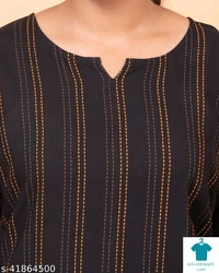 Product Name: *Night Suits For Women And Girls*Top Fabric: RayonBottom Fabric: RayonTop Type: Regular TopBottom Type: PyjamasSleeve Length: Three-Quarter SleevesPattern: PrintedMultipack: 1 - XXL