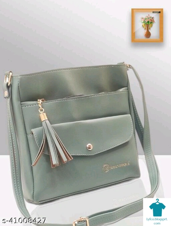 Catalog Name:*Ravishing Fashionable Women Slingbags*Material: PUNo. of Compartments: 4Pattern: SolidMultipack: 1 - Free size