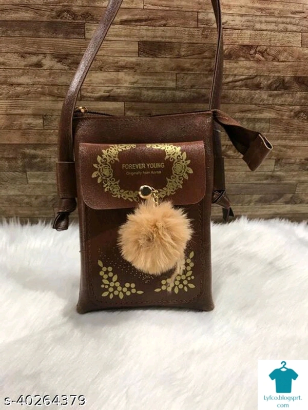 Catalog Name:*Trendy Fancy Women Slingbags*Material: PUNo. of Compartments: 2Pattern: PrintedMultipack: 1 - Free size