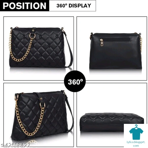 Catalog Name:*Voguish Fancy Women Slingbags*Material: SyntheticNo. of Compartments: 1Pattern: Self DesignMultipack: 1 - Free size