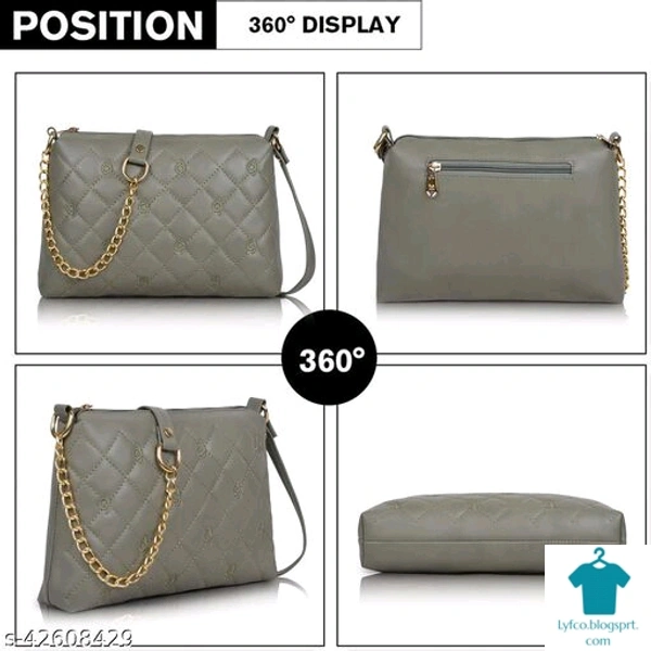 Catalog Name:*Voguish Fancy Women Slingbags*Material: SyntheticNo. of Compartments: 1Pattern: Self DesignMultipack: 1 - Free size
